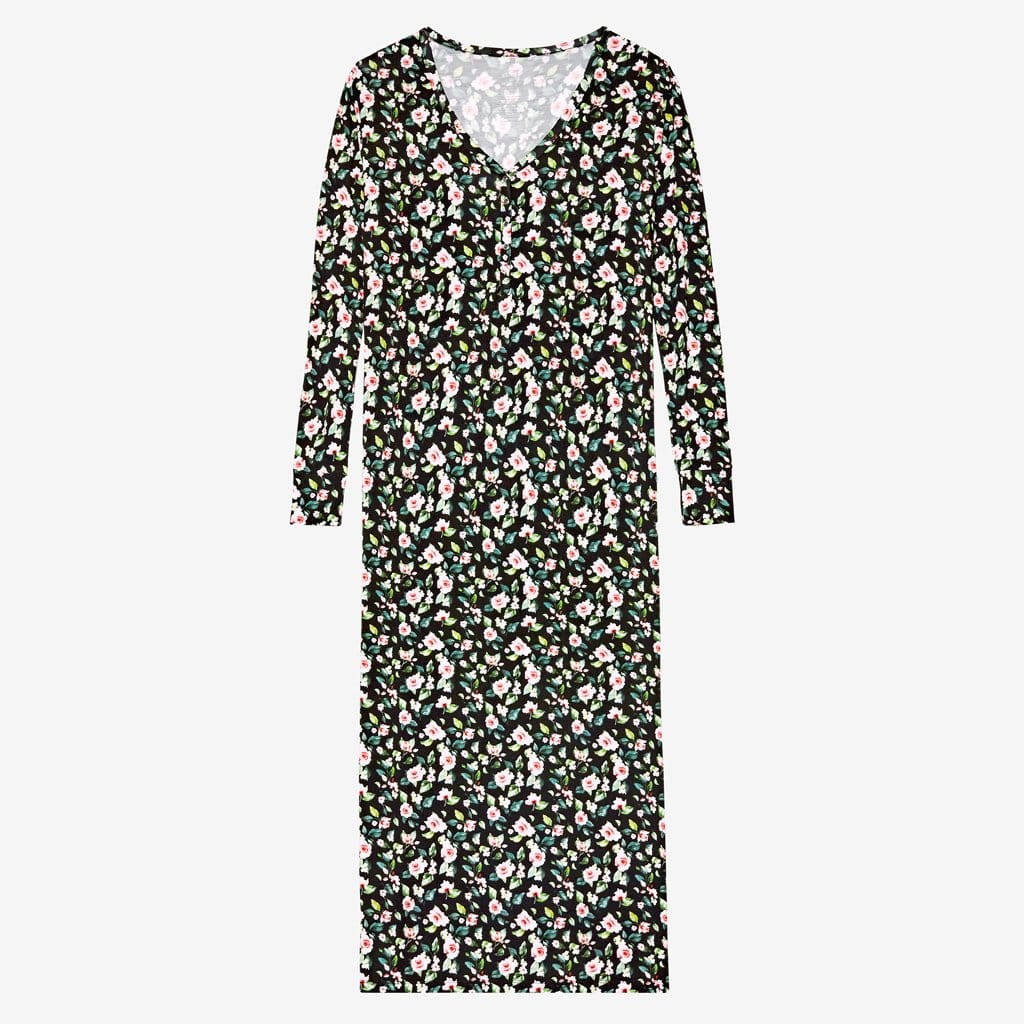 Lina Floral Long Sleeve Maxi Dress