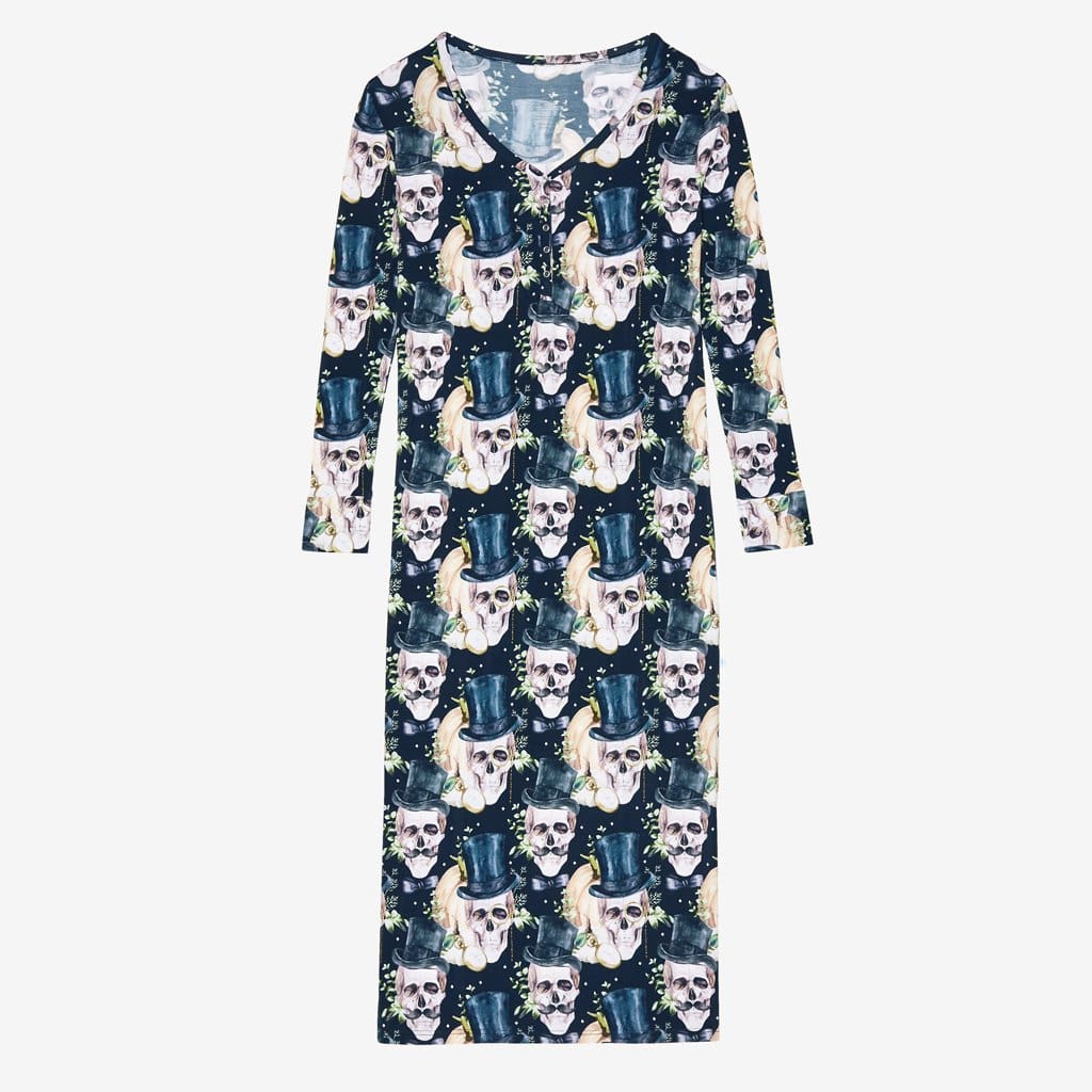 Theodore Black Long Sleeve Maxi Dress