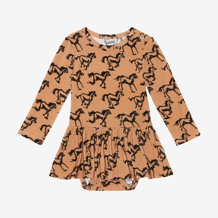 Dakota Long Sleeve Twirl Skirt Bodysuit