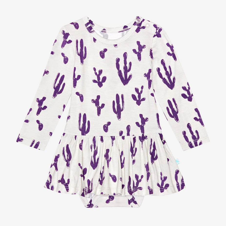 Jackson Cacti Long Sleeve Twirl Skirt Bodysuit