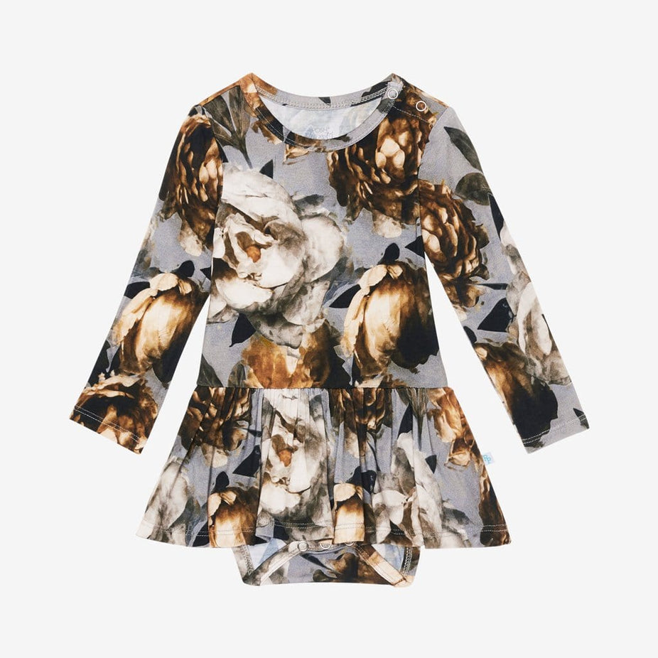 Paige Peony Long Sleeve Twirl Skirt Bodysuit