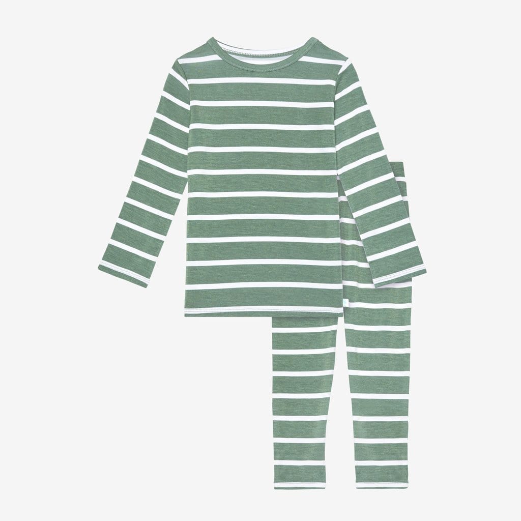 Dark Sage Stripe Pajamas