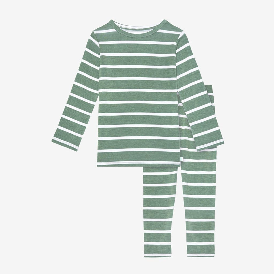 Dark Sage Stripe Pajamas