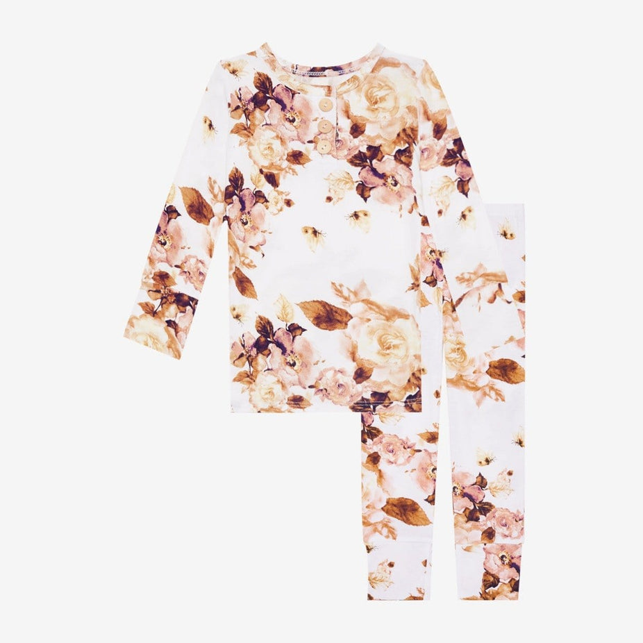Reese Floral Henley Pajamas