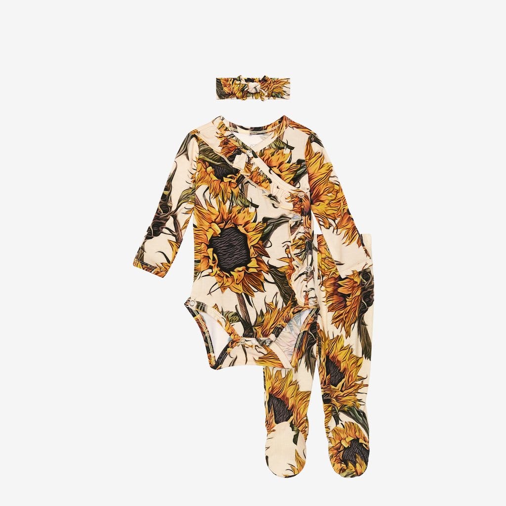 Arev Ruffled Kimono Set