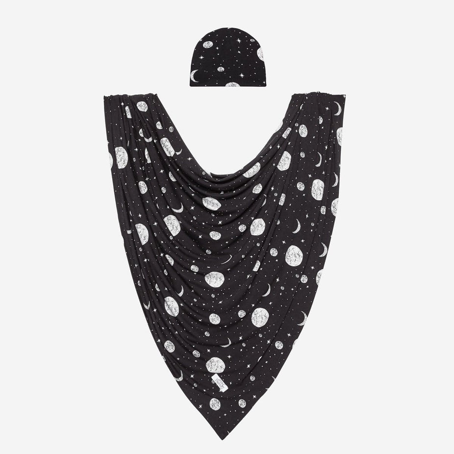 Riley Swaddle Beanie Set