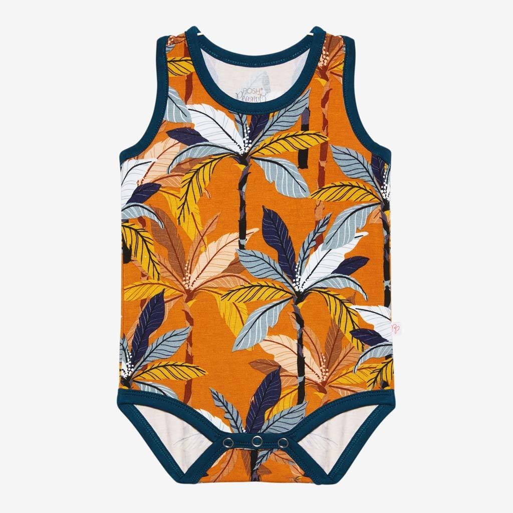 Summer Tropics Racerback Tank Bodysuit