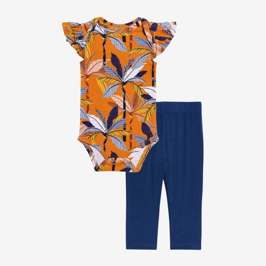 Summer Tropics Bodysuit & Pants Set