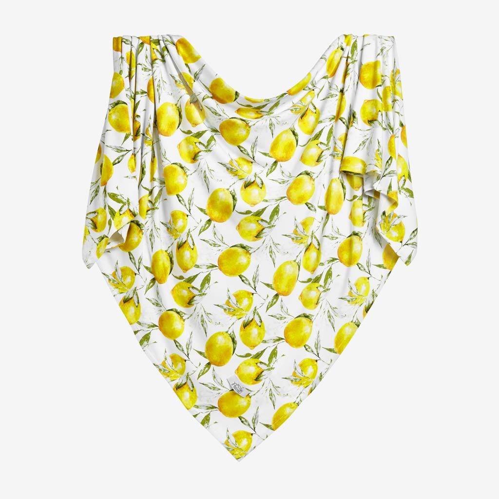 Lemon Swaddle Headband Set