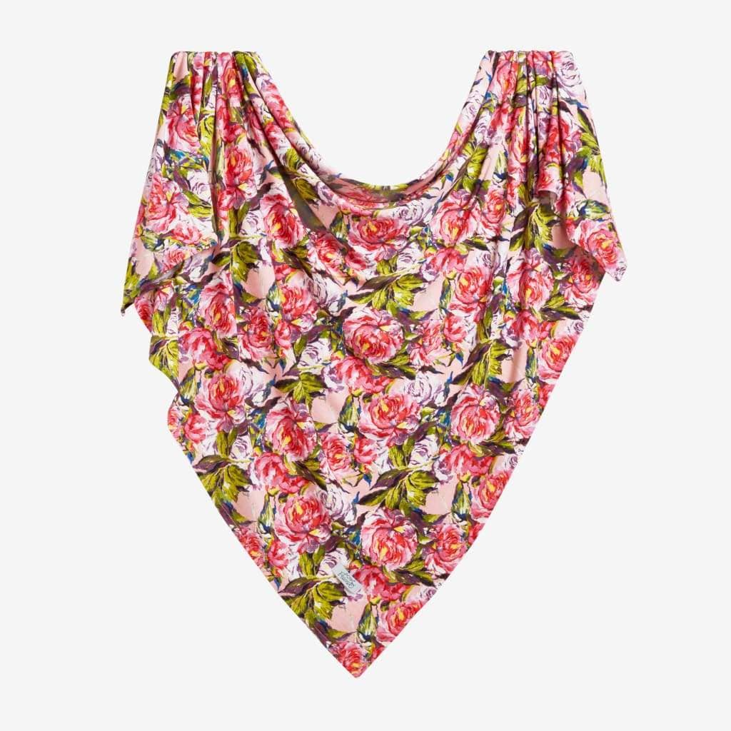 Lillian Floral Swaddle Headband Set