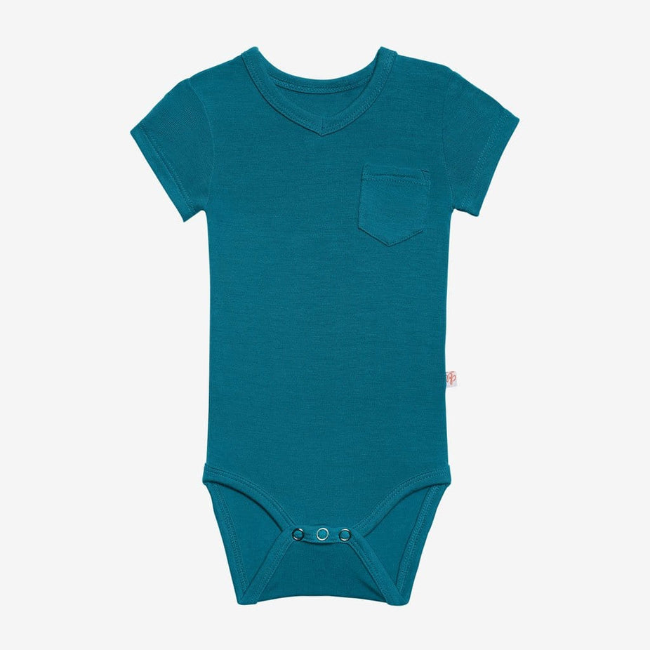 Azure V-Neck Bodysuit