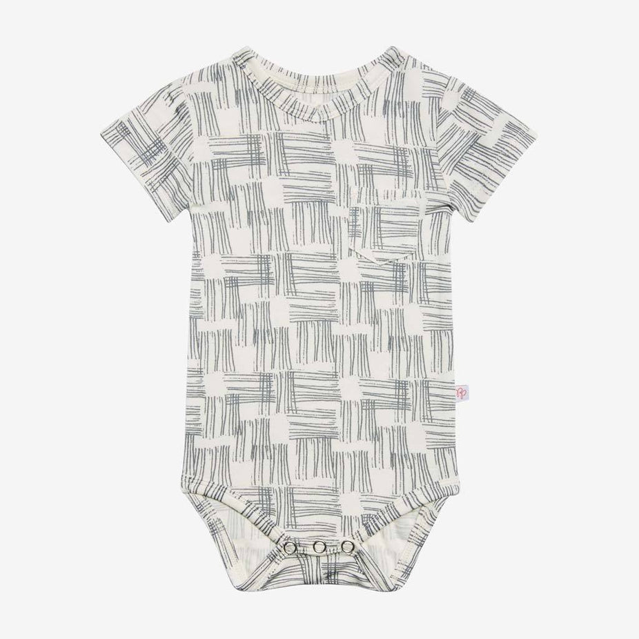 Rivers Gray V-Neck Bodysuit
