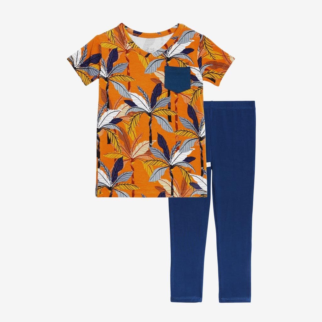 Summer Tropics Short Sleeve Pajamas