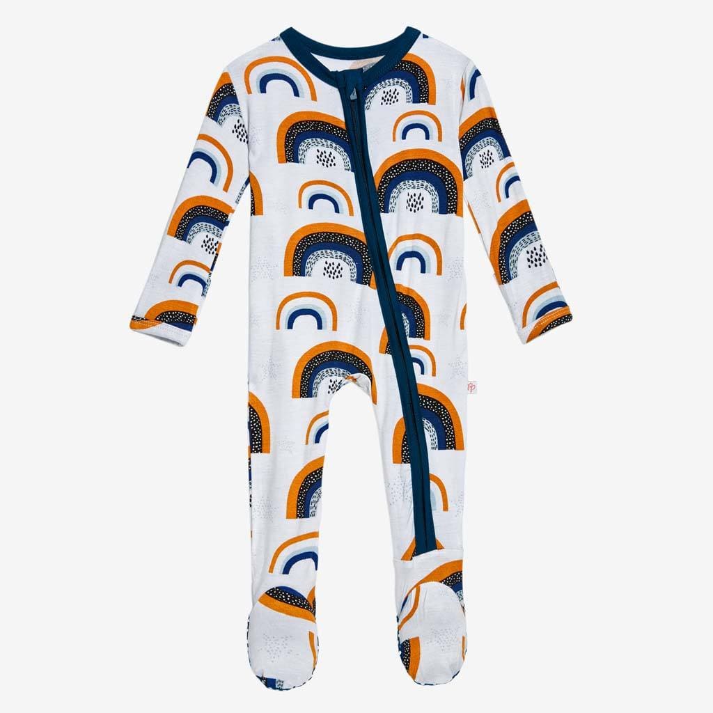 Silverlake Footie Zippered One Piece