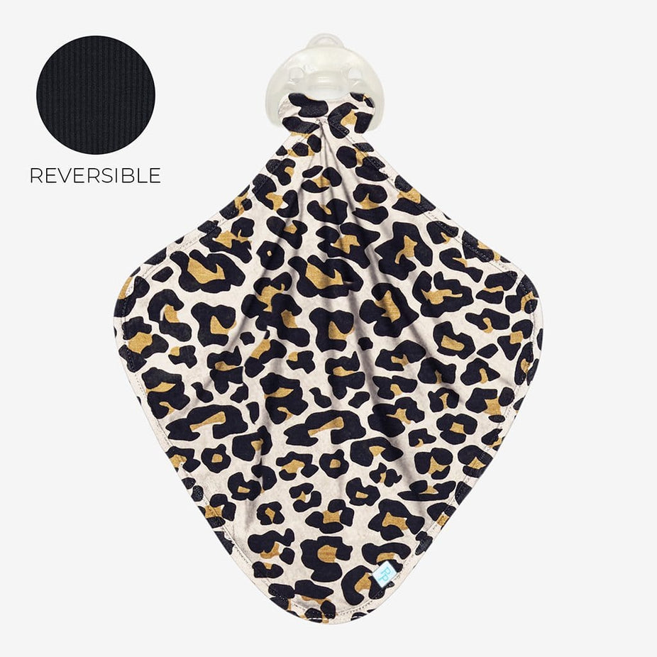Lana Leopard Tan & Black Ribbed Lovey