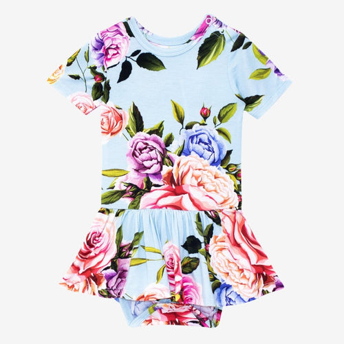 Country Rose Twirl Skirt Bodysuit Dress