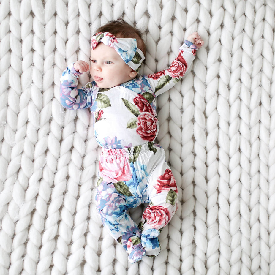 Hydrangea Kimono Set