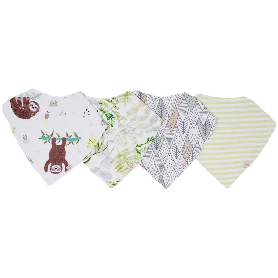 Over The Mountain Tops 4-Pack Bandana Bibs