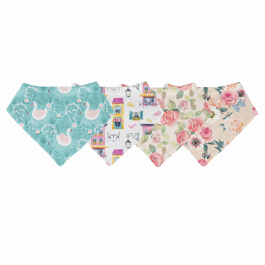 A La Mode 4-Pack Bib Collection