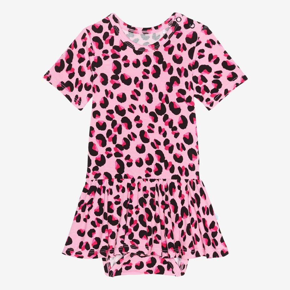 Bianca short sleeve twirl skirt bodysuit