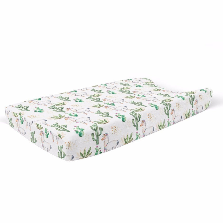 Llama Changing Pad Cover