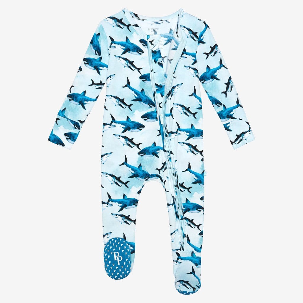 Colton Footie Zippered One Piece