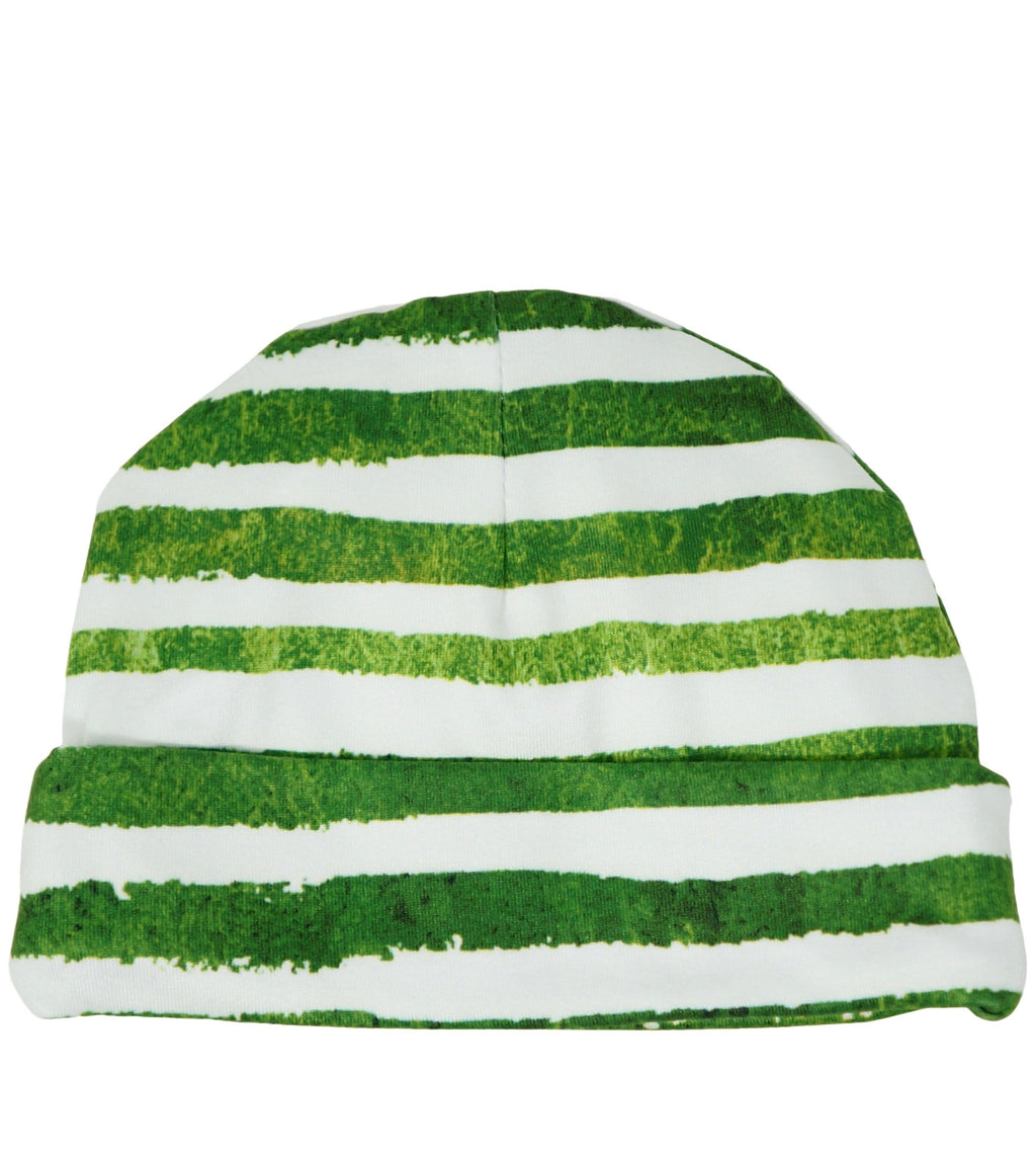 Green Stripe Beanie