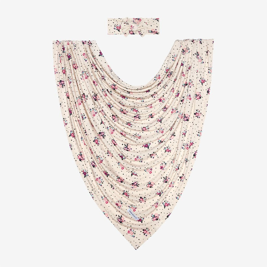 Frances swaddle headband set
