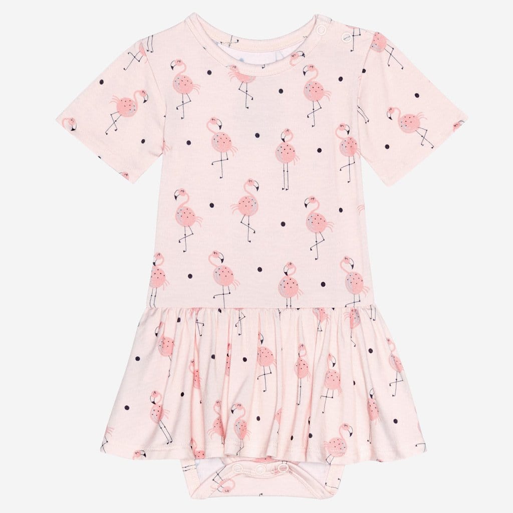 Frida short sleeve twirl skirt bodysuit