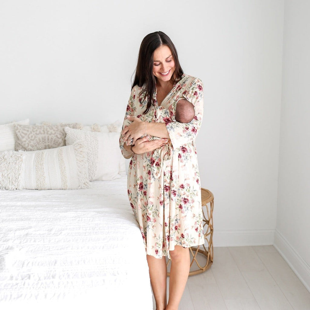 Gia Floral Robe