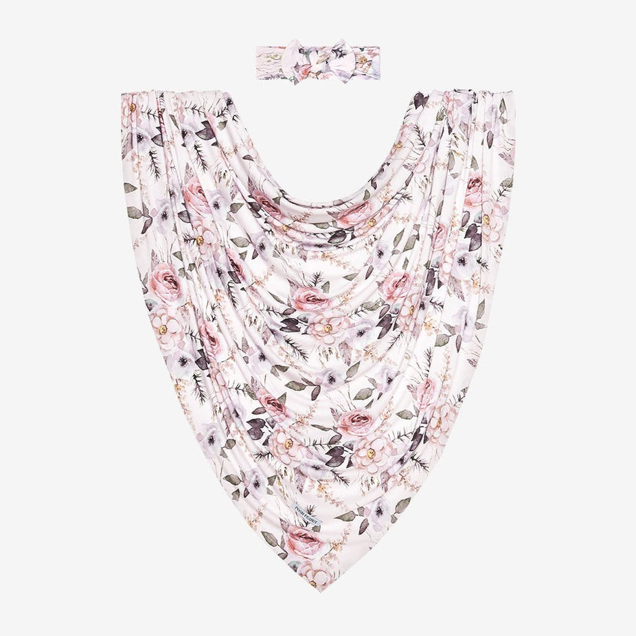 Harlow swaddle headband set