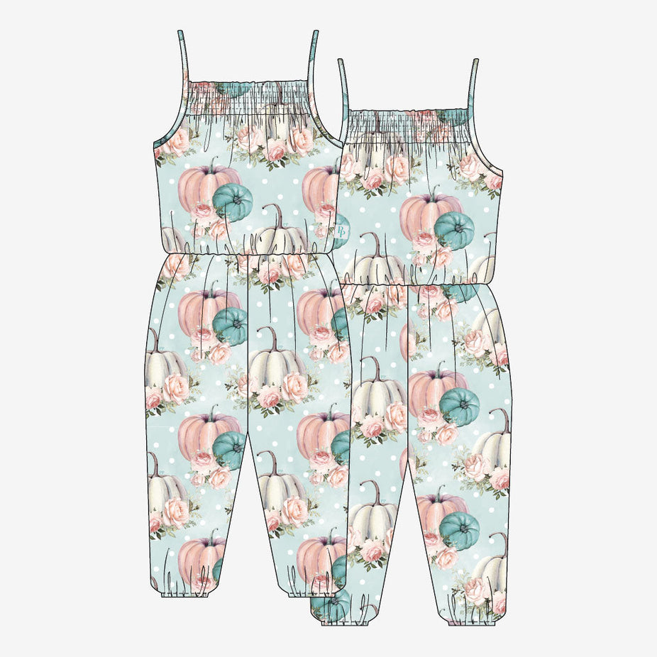Jackie Sleeveless Smocked Jumpsuit