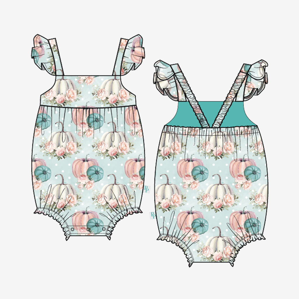 Jackie Ruffled Bubble Romper