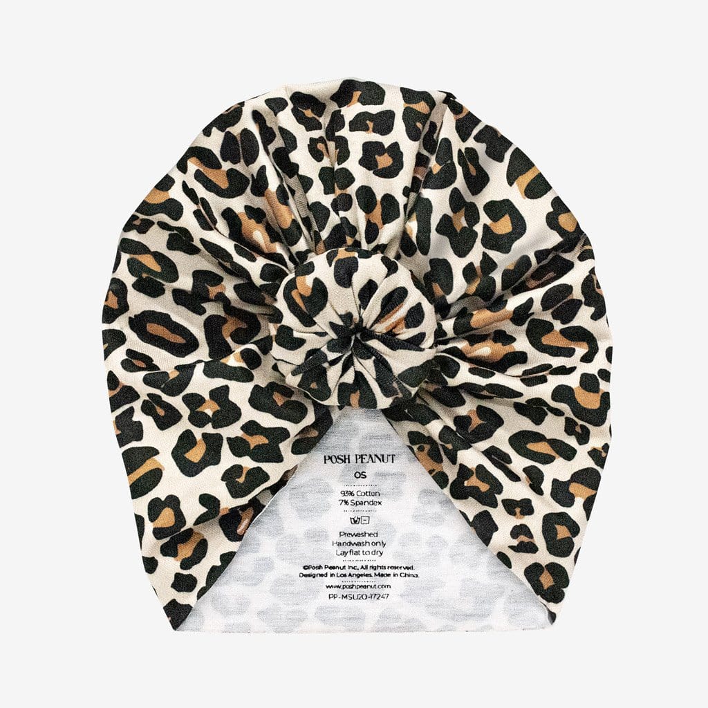 Lana Leopard Tan Elsie Turban