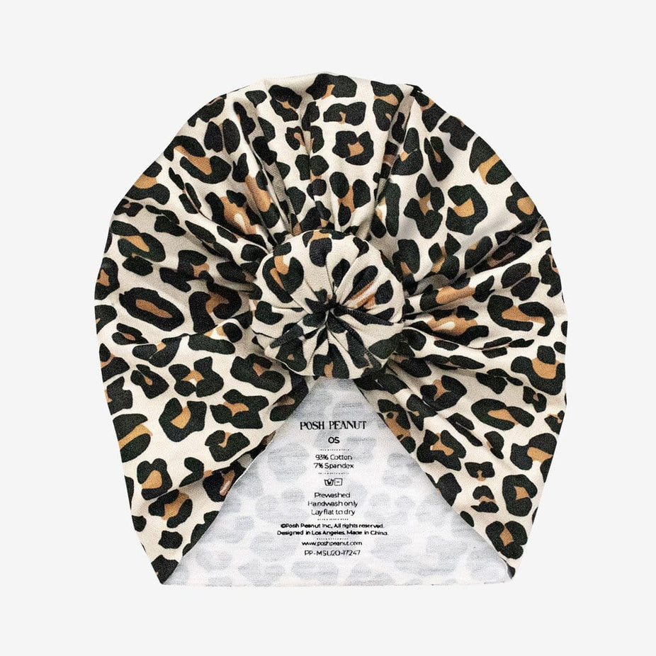 Lana Leopard Tan Elsie Turban