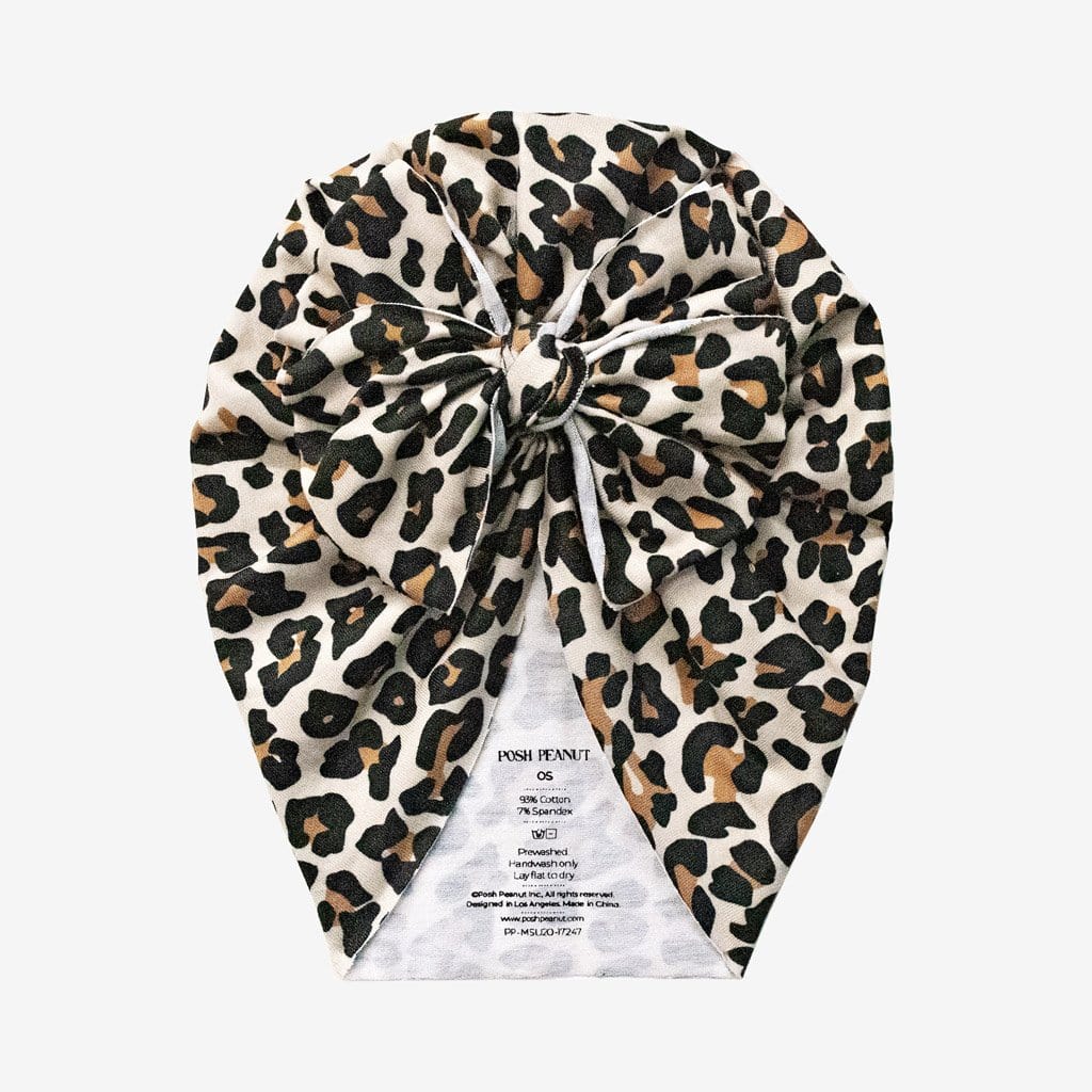 Lana Leopard Tan Molly Turban