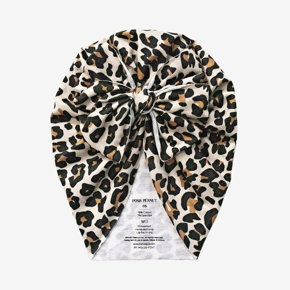 Lana Leopard Tan Molly Turban