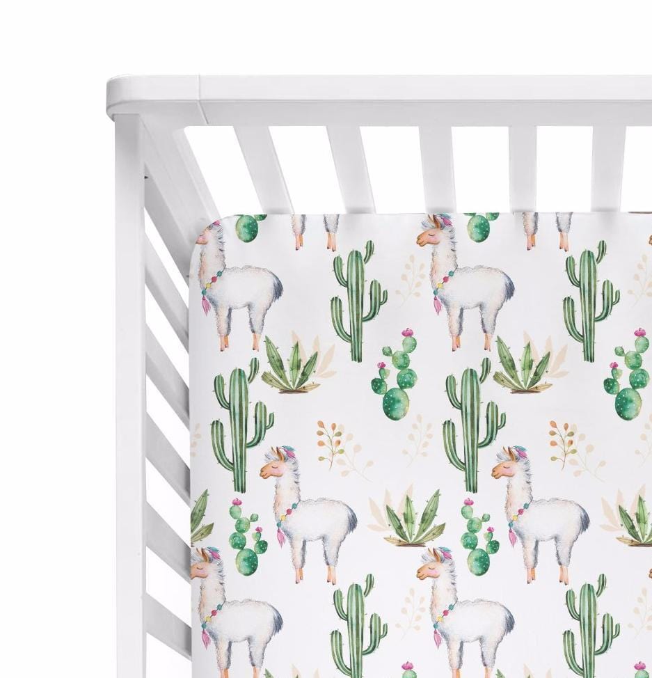llama crib sheet