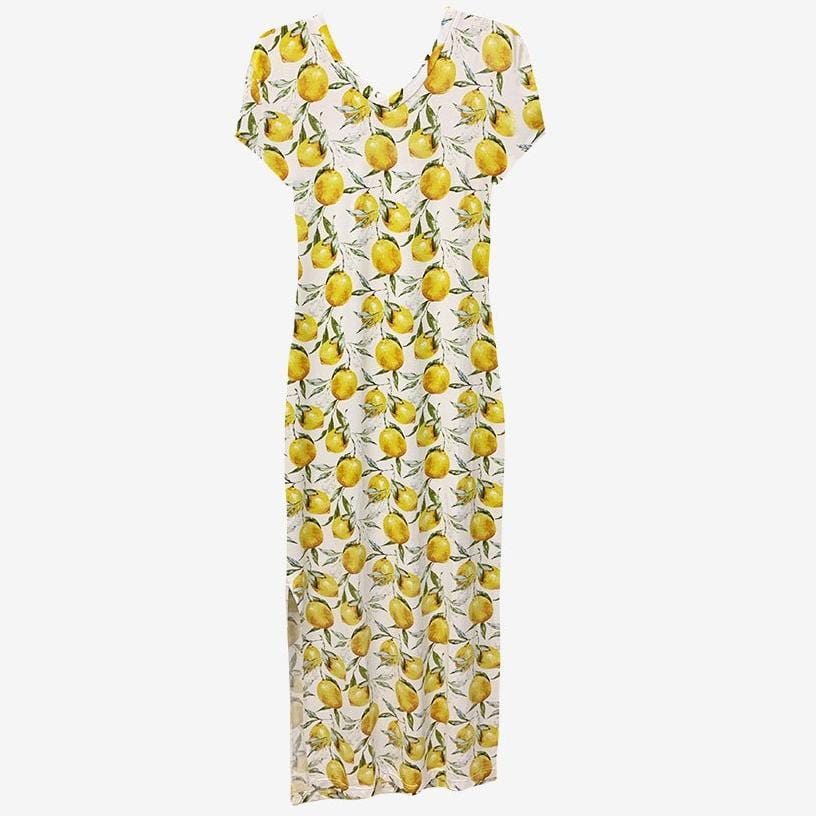 Lemon Mommy Maxi Dress