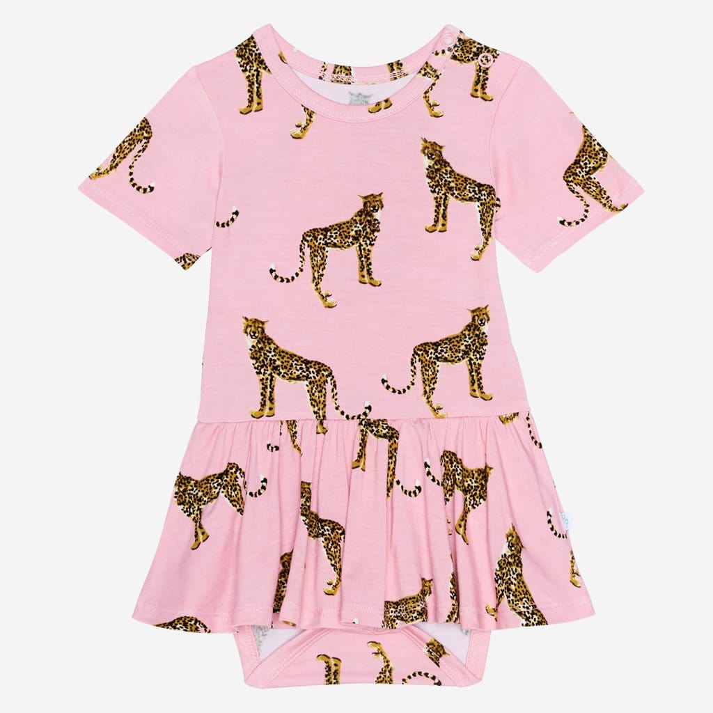 Mara short sleeve twirl skirt bodysuit