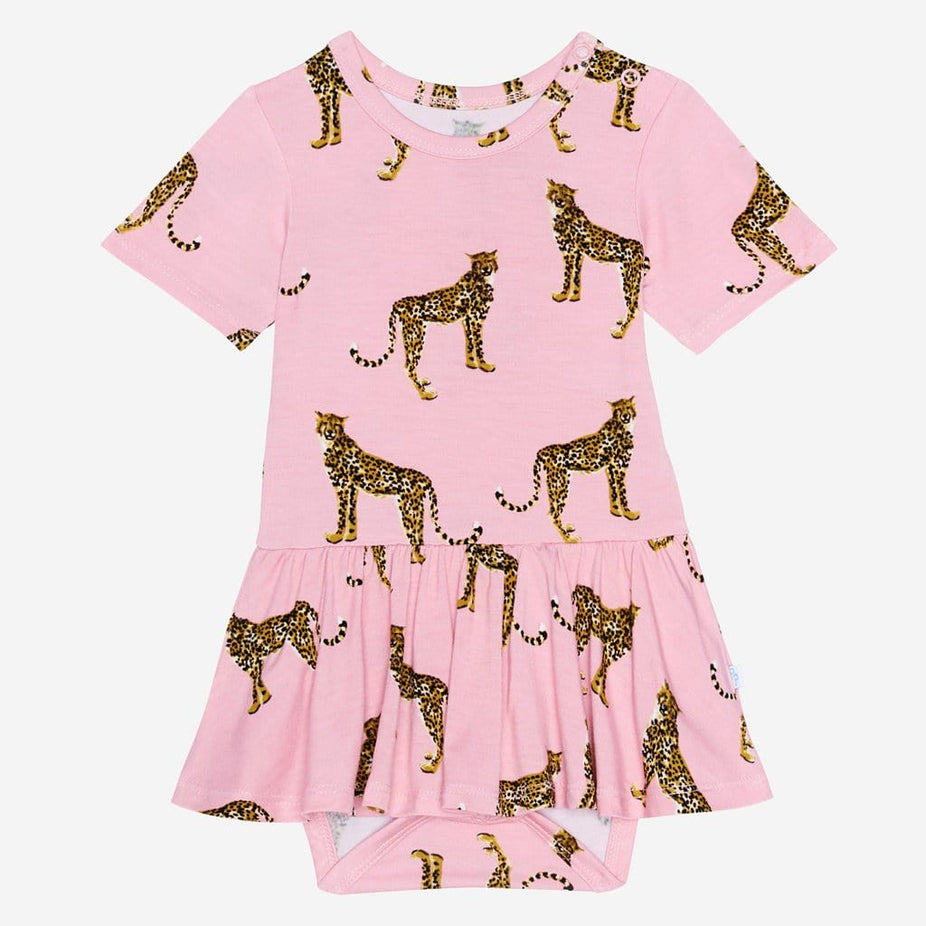 Mara short sleeve twirl skirt bodysuit