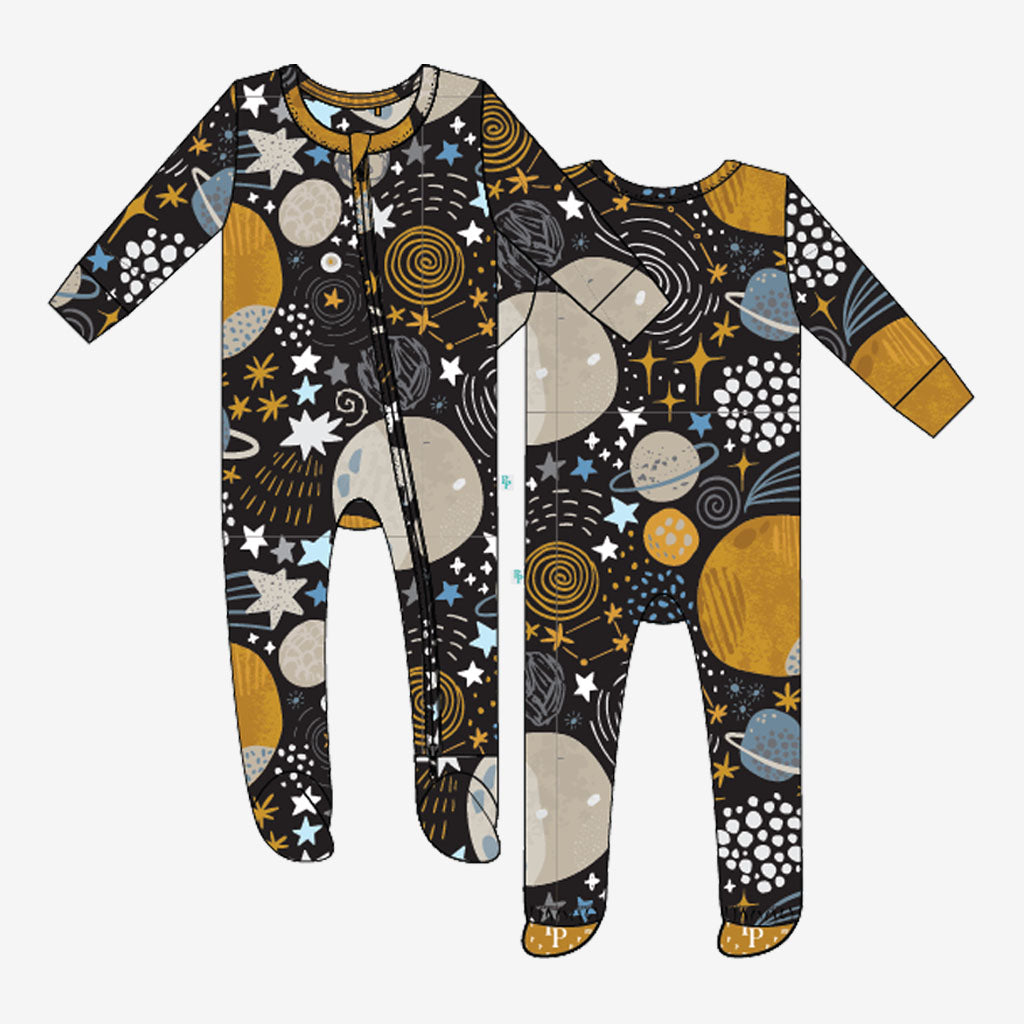 Nova Footie Zippered One Piece
