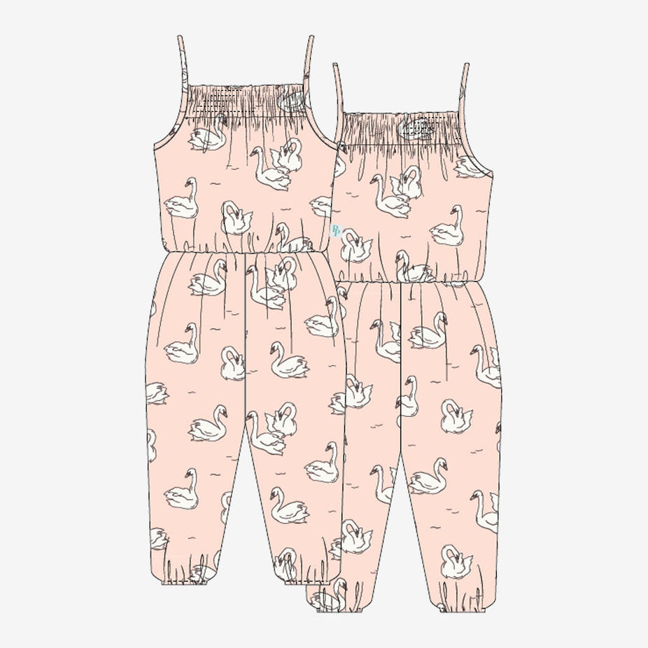 Odet Sleeveless Smocked Jumpsuit
