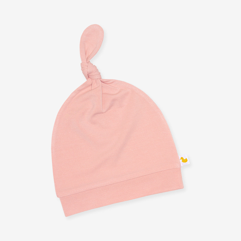 Blush Knotted Beanie