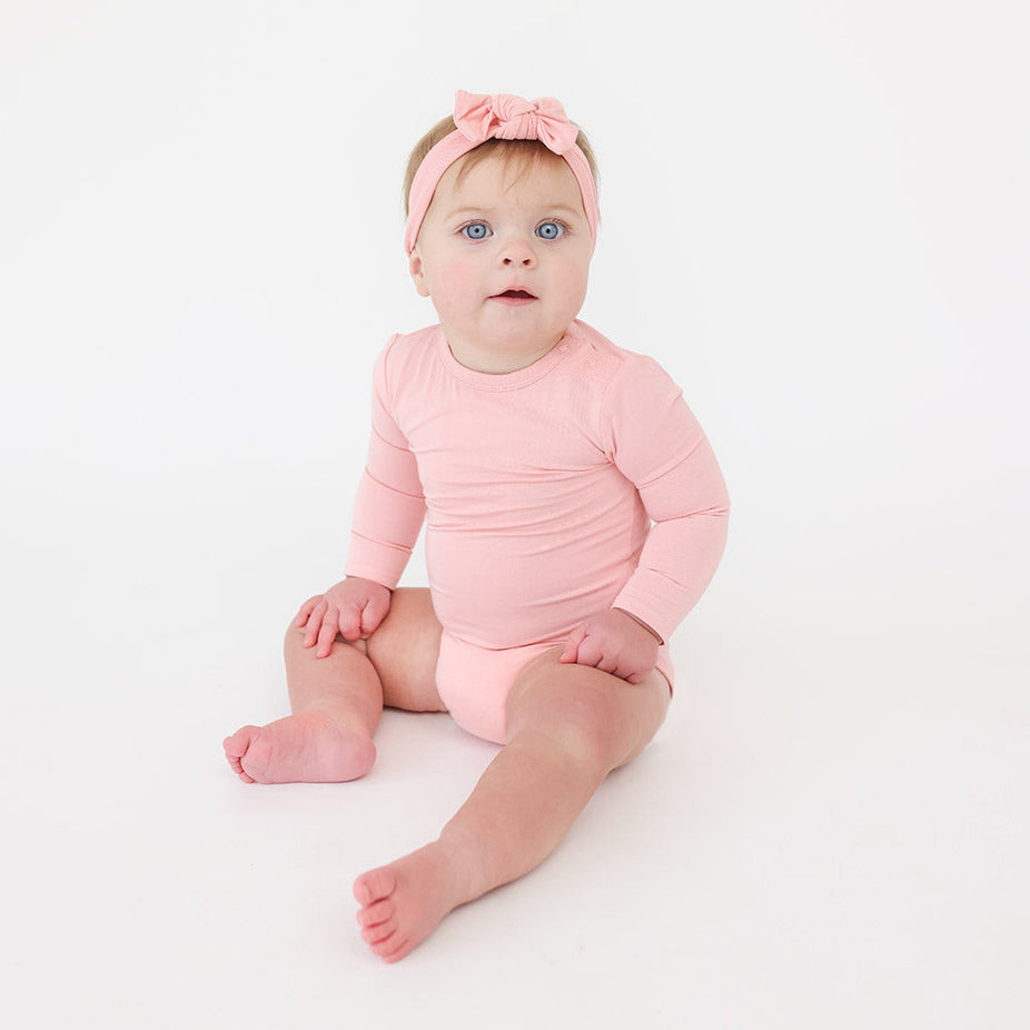 Blush Long Sleeve Bodysuit