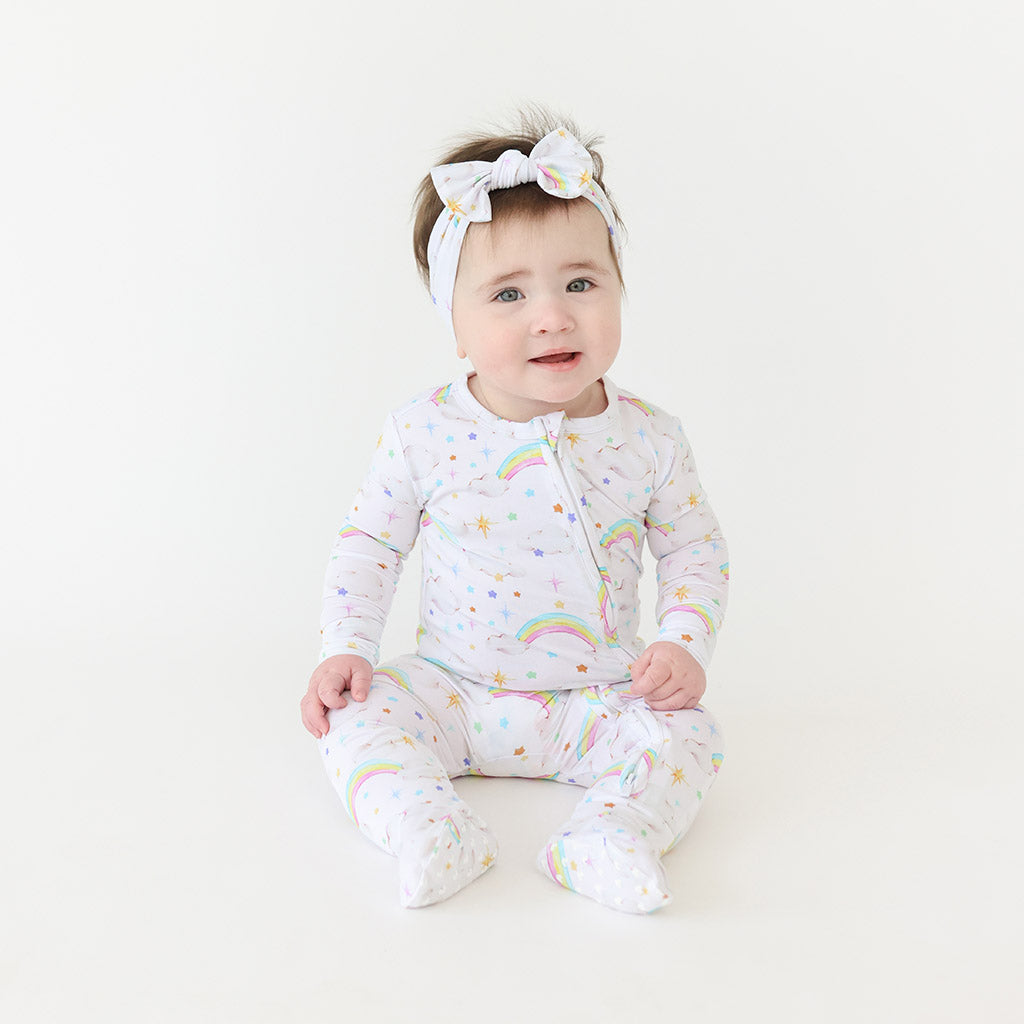 Nicky Footie Zippered One Piece