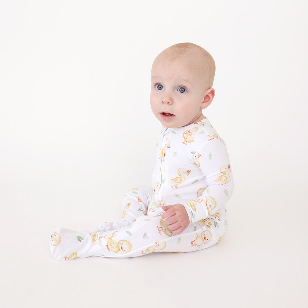 Vadim Footie Zippered One Piece