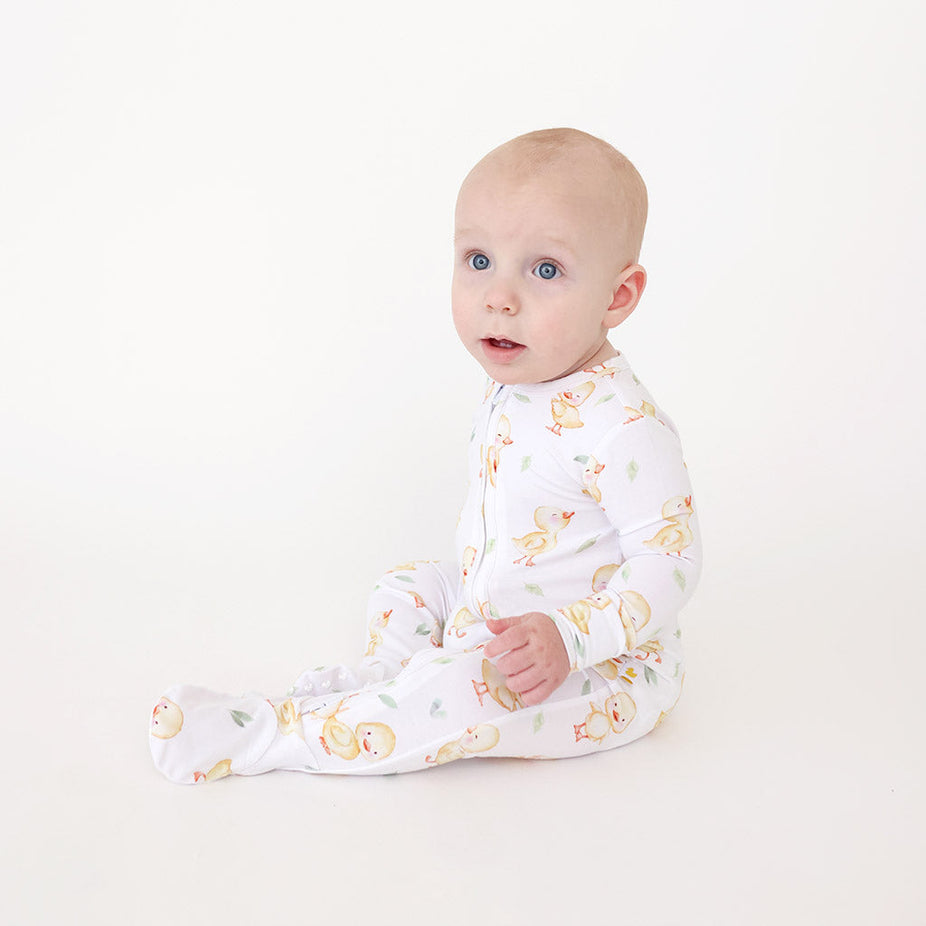 Vadim Footie Zippered One Piece