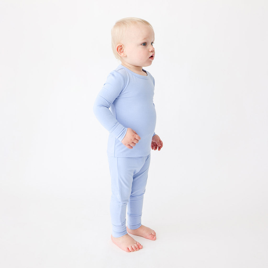 Cloud Blue Classic Pajama Set