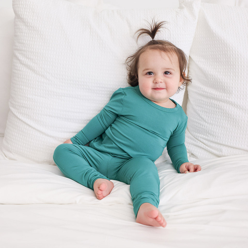 Teal Classic Pajama Set
